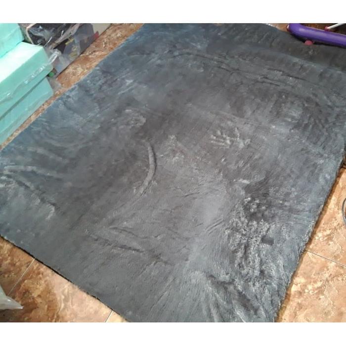 Gambar Tikar Karpet Kasur Bulu Rasfur Polos Isi Busa 200x150, 200x150,150x100 dari Pusat Kasur Busa Jogja undefined Tokopedia