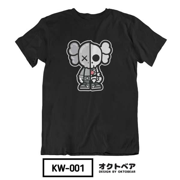 Gambar [PRE-ORDER] Kaos Unofficial Dissected KAWS - Black, L dari Oktobear undefined Tokopedia