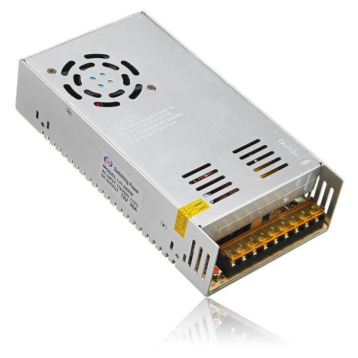 Gambar Switching Power Supply 12 Volt 30 Ampere PSU 12V 30A High Quality dari Invisionsolusiteknologi undefined Tokopedia