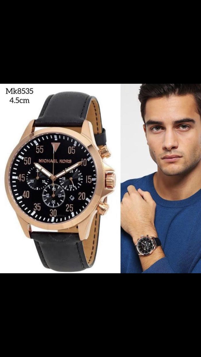 MICHAEL KORS WATCH MEN MK8535 BLACK 