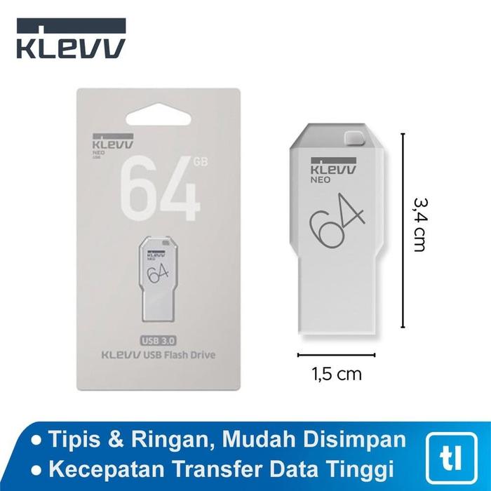 Gambar Flashdisk Klevv Neo 64gb USB 3.0 dari PojokITcom Pusat IT Comp undefined Tokopedia