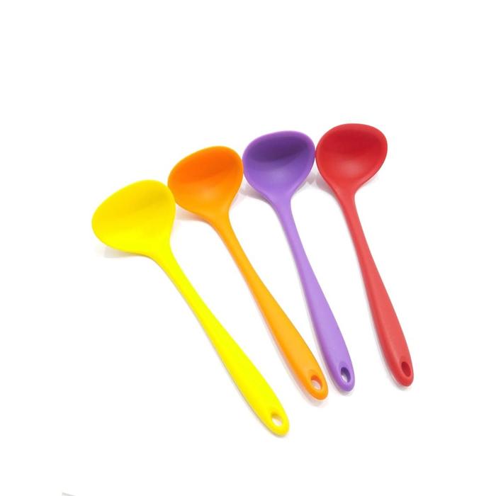 Gambar MINI SILICONE SOUP LADLE [RANDOM COLOUR ] - COOKS HABIT dari Cookshabit undefined Tokopedia