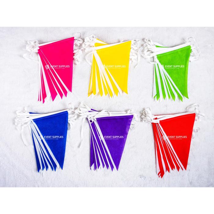 Gambar [CUSTOM] Bendera Renteng Festival Karnaval Bunting Warna Warni 6 Meter dari Event Supplies undefined Tokopedia