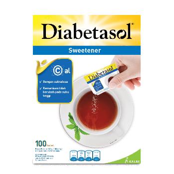 Gambar Diabetasol Zero Calorie Sweetener 100x1gr (sachet) dari Mitrasana Wellness undefined Tokopedia