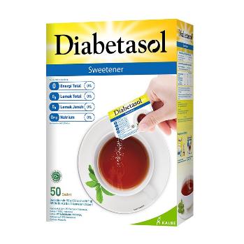 Gambar Diabetasol Zero Calorie Sweetener 50x1gr (sachet) dari Mitrasana Wellness undefined Tokopedia