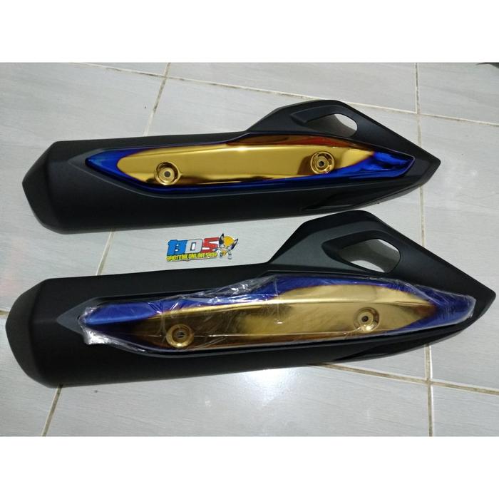 Jual Cover Knalpot Pcx Cbu Dan List Twotone Jakarta Barat Indah Mart2 Tokopedia