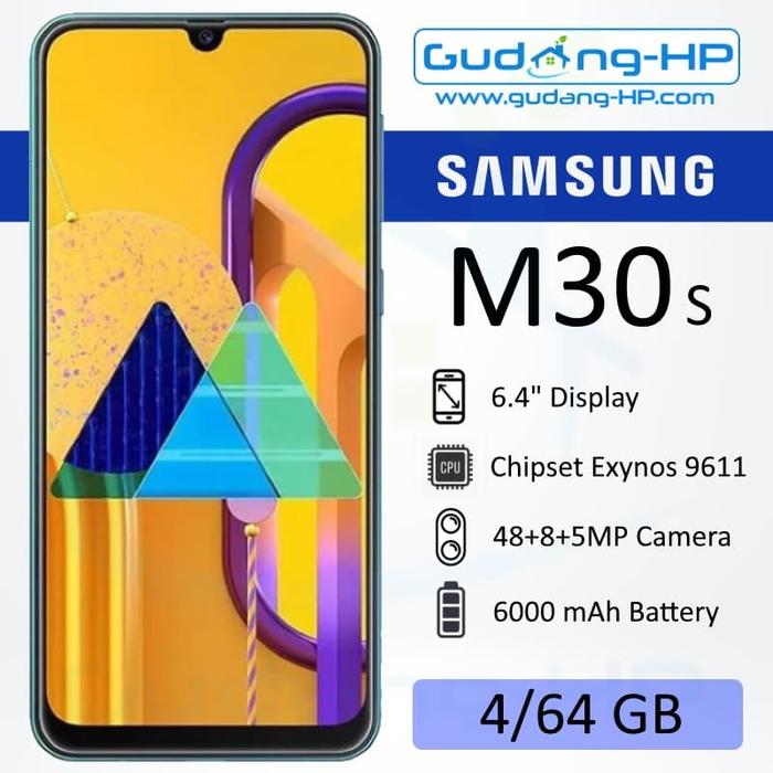 Gambar Samsung M30s 4/64 GB Garansi Resmi SEIN dari Gudang-HP undefined Tokopedia