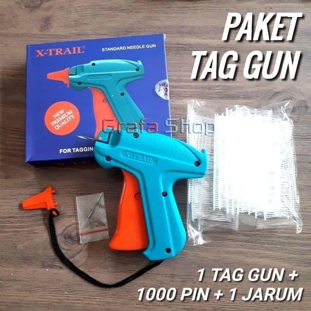 Gambar PAKET TAG GUN TAG PIN LAUNDRY BAGUS ALAT LABEL dari Grafa undefined Tokopedia