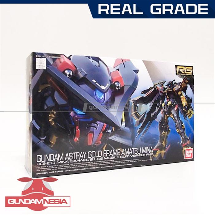 Gambar RG Gundam Astray Gold Frame Amatsu Mina dari tasya store 2020 undefined Tokopedia