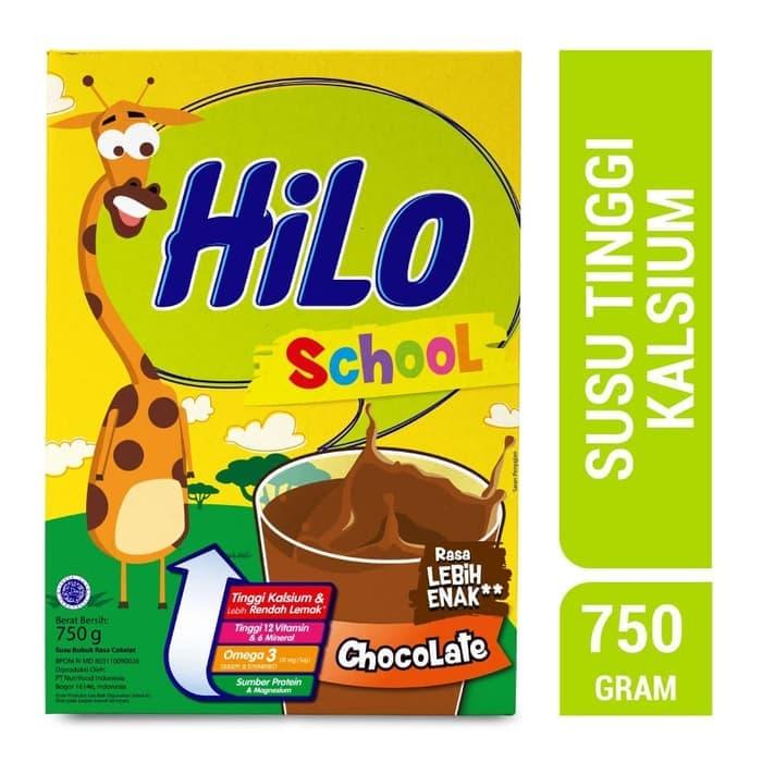 Gambar HiLo School Chocolate 750 gram - Susu Tinggi Kalsium ⠀⠀ dari GoedangDente undefined Tokopedia