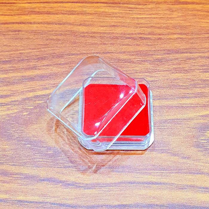 Gambar Box Cincin Kotak Mika Crystal Transparan Tempat Perhiasan (4cm x 4cm) dari Grosir Souvenir Unik undefined Tokopedia