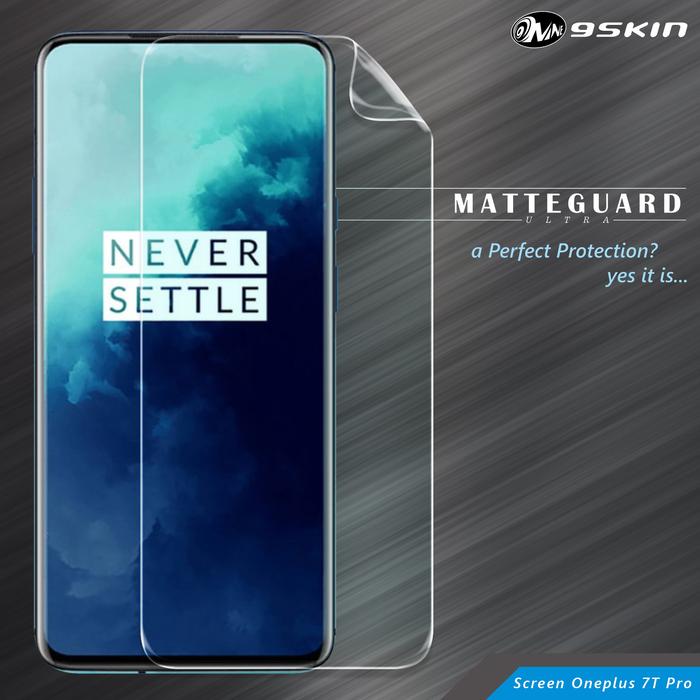 Gambar 9Skin Matte Guard Ultra MGU Screen / Back Cover Oneplus 7T Pro - Screen Only dari 9SKIN Premium undefined Tokopedia