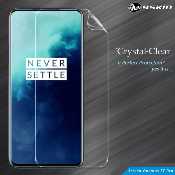 Gambar 9Skin Crystal Clear CC Screen / Back Cover for Oneplus 7T Pro - Screen Only dari 9SKIN Premium undefined Tokopedia