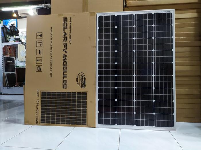 Gambar PANEL SURYA 100wp MONO ST-SOLAR dari rohansshop undefined Tokopedia