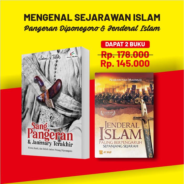 Gambar Sang Pangeran dan Jannisari Terakhir Bonus Jenderal Islam dari store.andalusia undefined Tokopedia