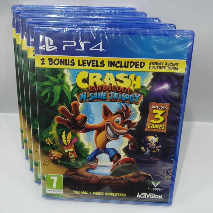 Crash Bandicoot N'Sane Trilogy ps4 di Othello Store Tokopedia