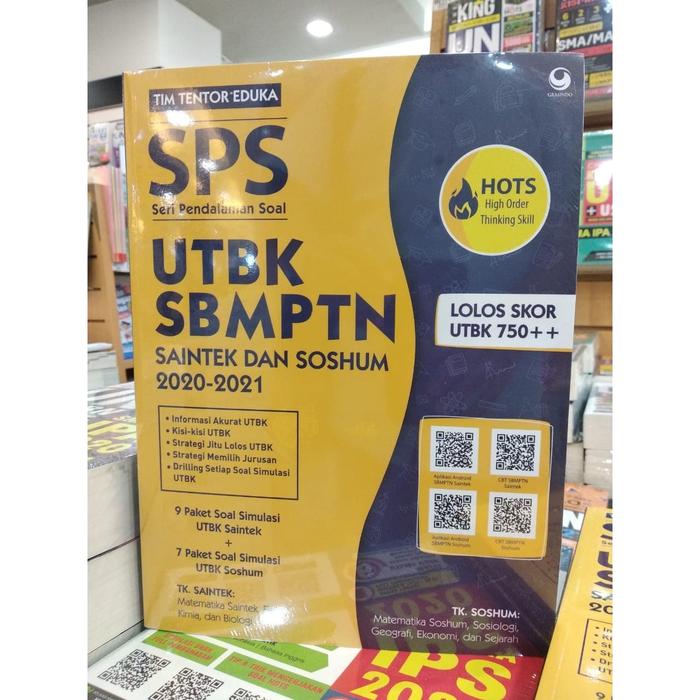 Jual Buku Sps Seri Pendalaman Soal Utbk Sbmptn Saintek Soshum 2020 2021 Kota Tangerang Opid Merchandise Tokopedia