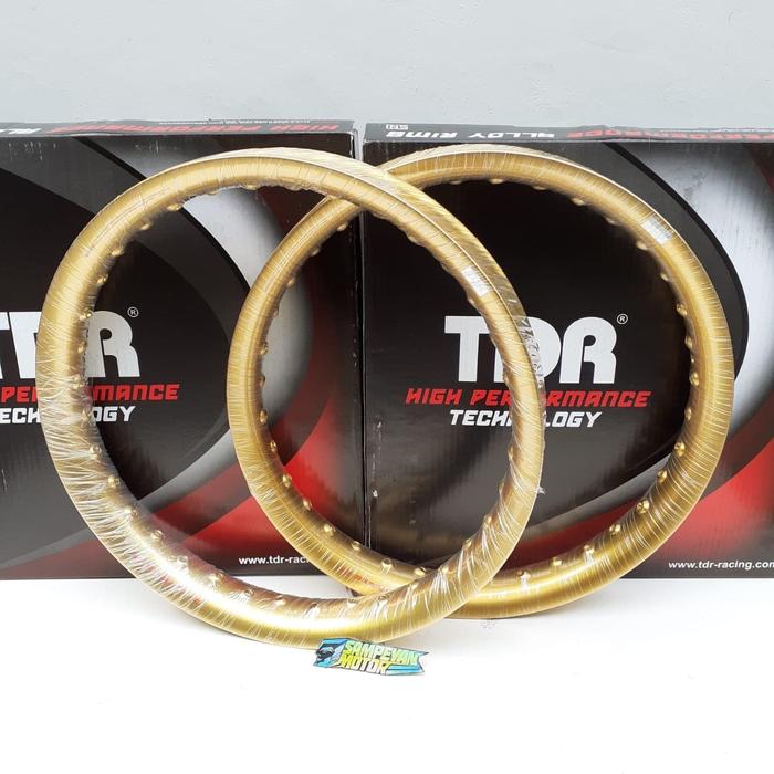 Jual Velg TDR Racing U Shape Gold 17 140 160 185 215 250 300