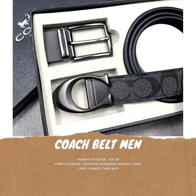 Jual authentic coach belt men Cut to 