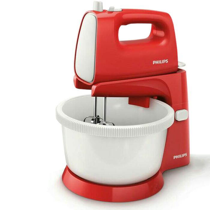 Gambar Stand Mixer Philips HR 1559 - Merah dari Lintang Terang Houseware undefined Tokopedia