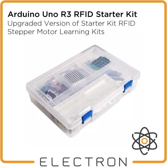Gambar RFID Starter Kit Arduino UNO R3 Learning Suite Kit Retail Box dari Electron ID_NEW undefined Tokopedia
