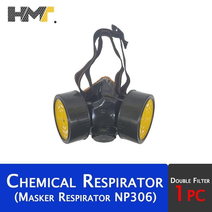 Promo NP306 Masker Respirator / Chemical Respirator Double Fliter ...
