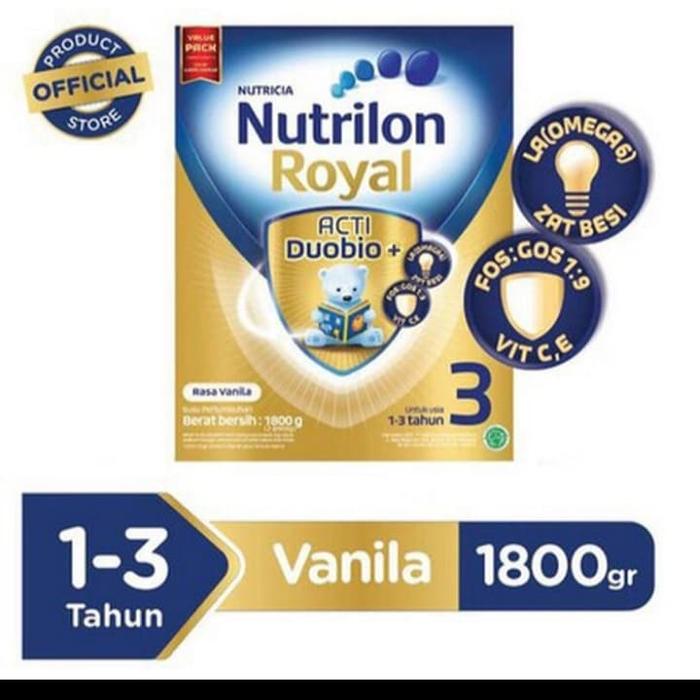 Gambar nutrilon royal 3 vanilla 1800 gram dari esatupperware undefined Tokopedia