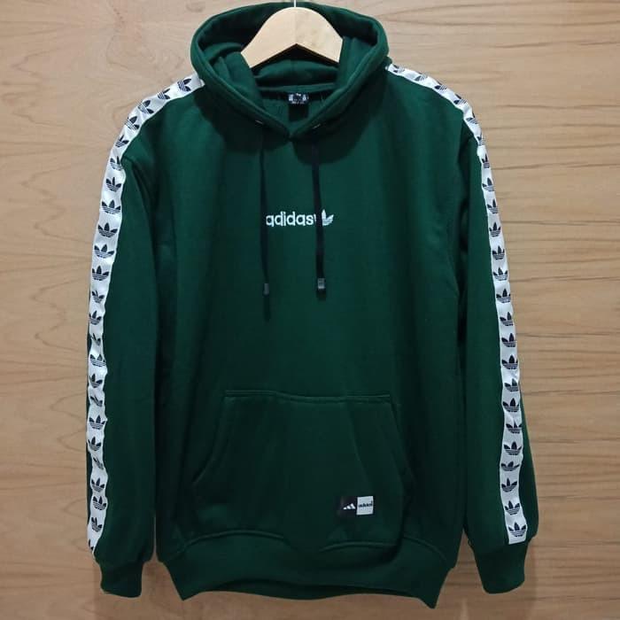 Gambar JAKET CASUAL ADIDAS TERBARU JAKET HOODIE OLAHRAGA JAKET PRIA WANITA - Hijau Army, L dari UNGSIRA STORE undefined Tokopedia