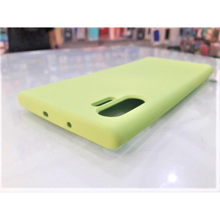 Gambar Casing Protective Case Rubber Candy Samsung Galaxy Note 10 Plus - Hijau dari ACCSHOP_ID undefined Tokopedia
