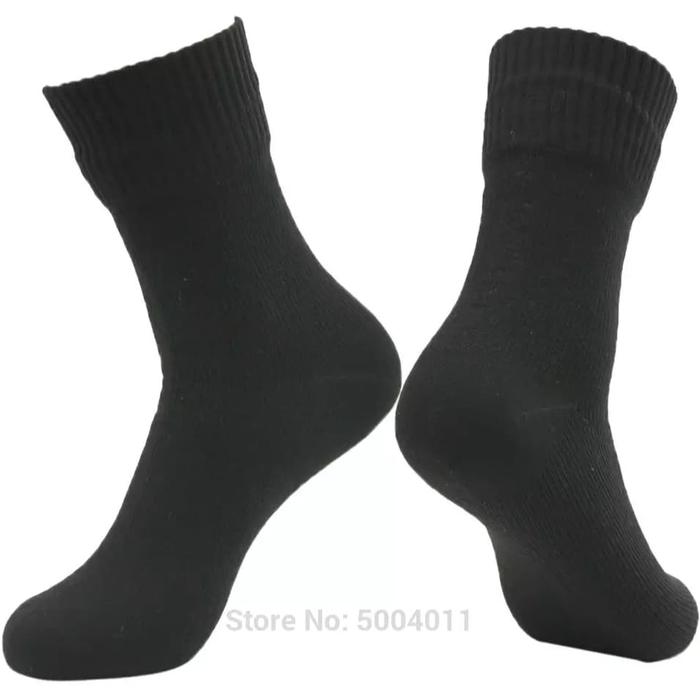 Gambar Unisex Waterproof Socks Cycling Climbing Hiking Skiing Socks - Hitam dari Gypsy House undefined Tokopedia