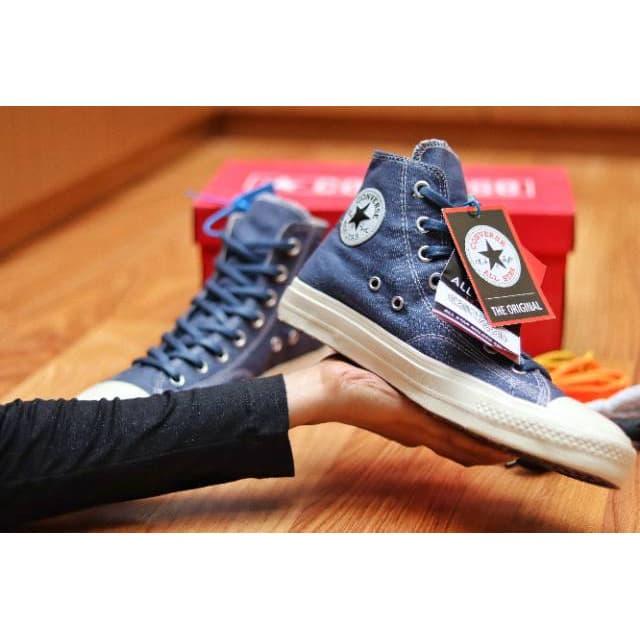 SEPATU CONVERSE 70S HIGH DENIM BLUE (BNIB) 38