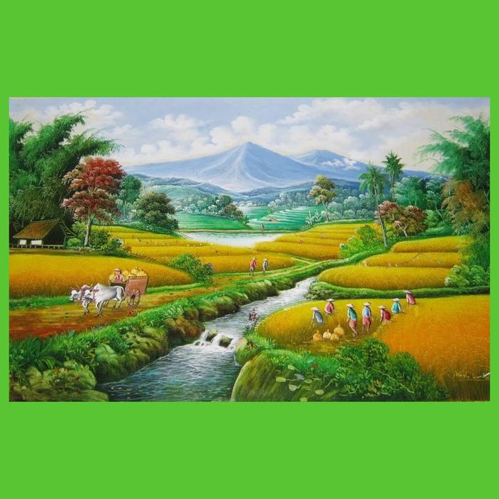 Gambar DIY DIAMOND PAINTING FULL ROUND - FENG SHUI - HARVEST F dari Y-Delightz undefined Tokopedia