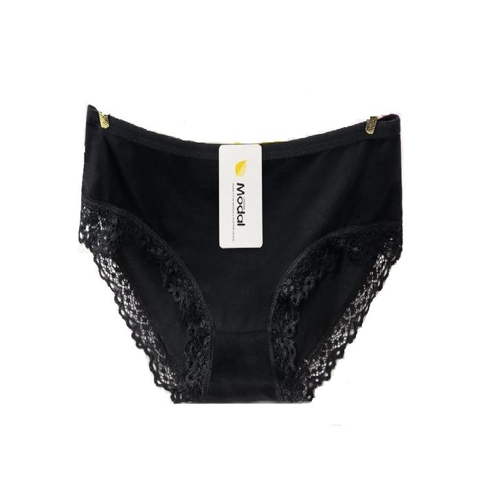 Gambar Celana Dalam Wanita Bahan Katun Size M L XL - L, Hitam dari Sahabat Buku Anak undefined Tokopedia