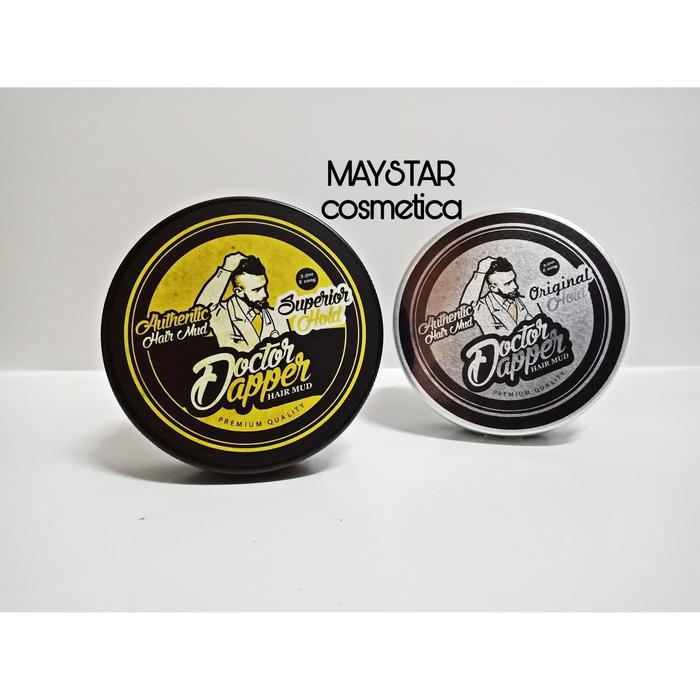 Gambar Hair mud / pomade Doctor Dapper Original Hold Murah original - GOLD dari Bleufist Store undefined Tokopedia