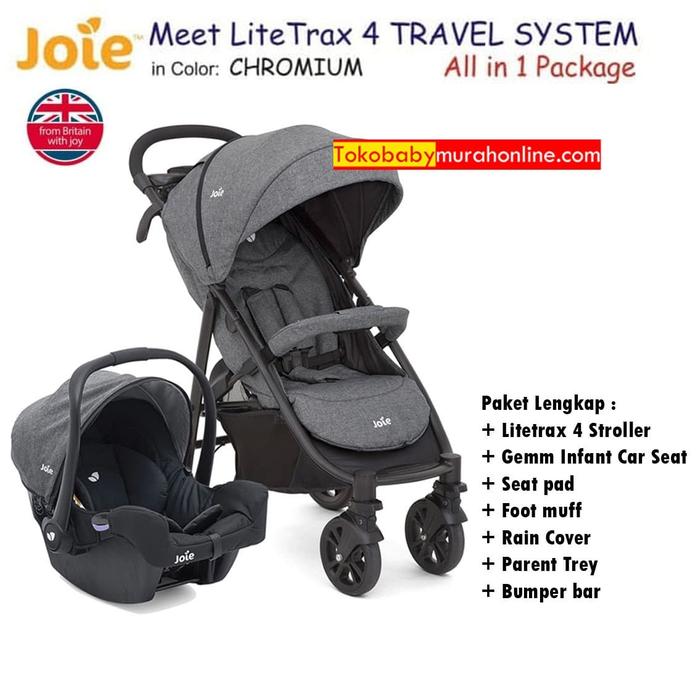 Joie meet litetrax 4 cheap travel system