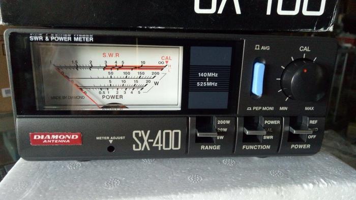 ダイヤモンド SX-400 SWR & POWER METER Diamond SX400.png