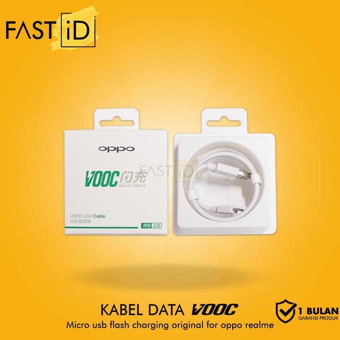 Jual Original 100% Kabel Data Charger Oppo Vooc 4A Fast Charging