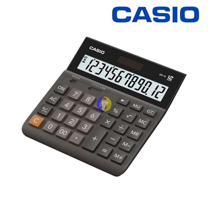 Gambar Kalkulator Casio DH-12BK / 12 Digits dari Bali Stationery undefined Tokopedia