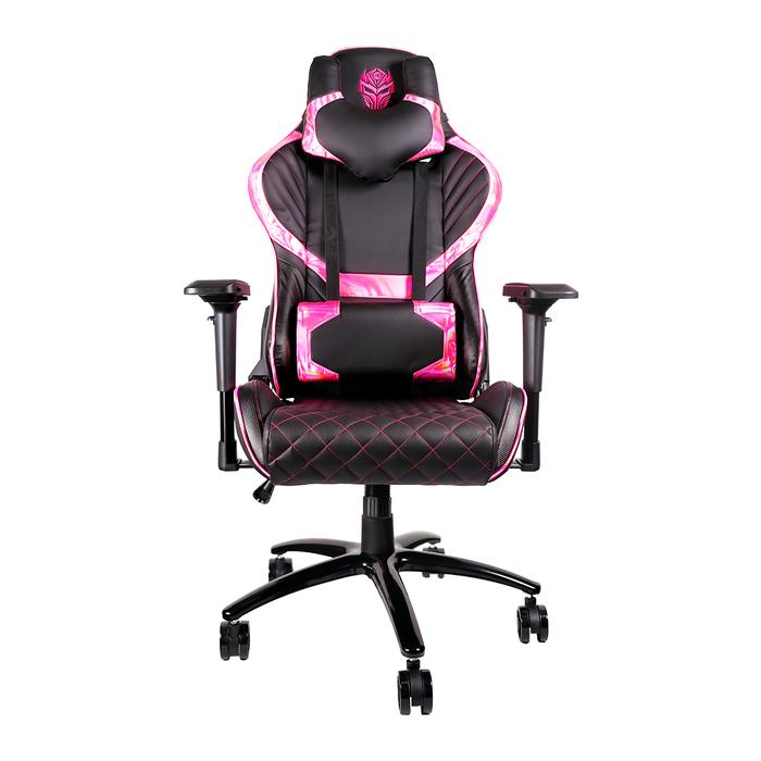 Gambar Kursi Gaming REXUS RGC-103 - Merah Muda dari Techno Computer Bali undefined Tokopedia