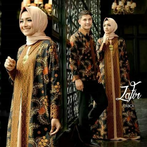 Gambar Couple Batik ZAFIR Set 3 in1 - Hitam dari Rc Fashion undefined Tokopedia