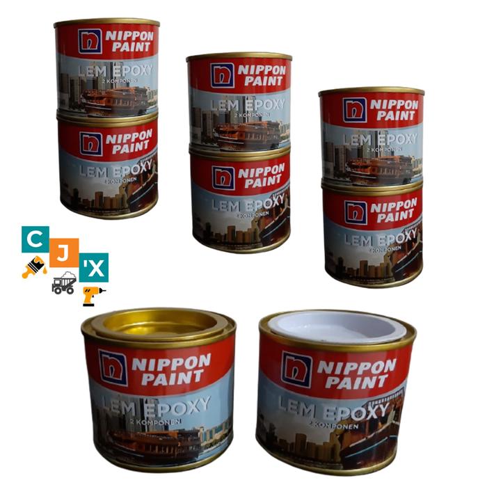 Gambar Lem EPOXY Nippon Paint 2 Komponen (Base + Hardener) dari Cipta Jaya Xpress undefined Tokopedia