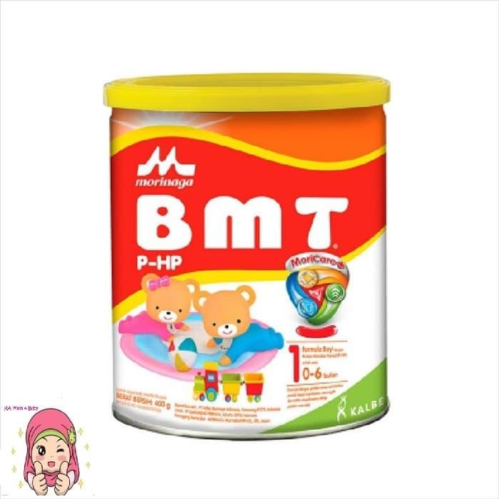 Gambar MORINAGA BMT PHP Susu Formula 0 - 6 Bulan Tin 400g 400 g - 400gr dari JIA Daily Store undefined Tokopedia