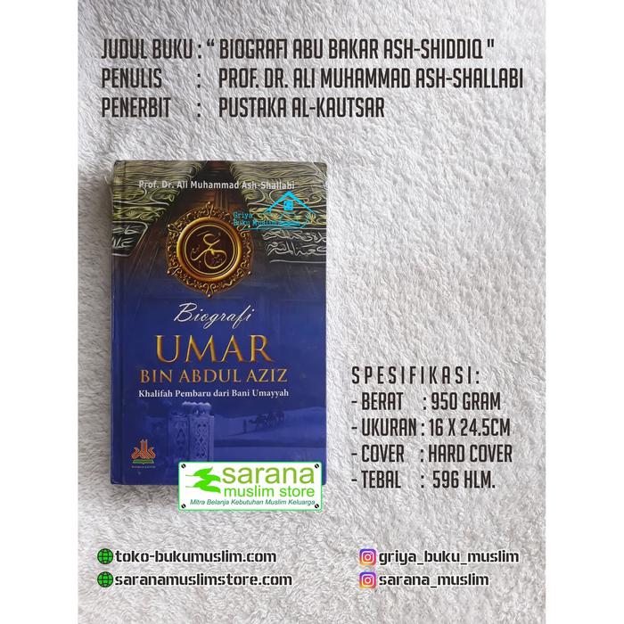 Jual Buku Biografi Umar Bin Abdul Aziz Khalifah Pembaru Dari Bani Umayyah Kab Bantul Sarana Muslim Store Tokopedia
