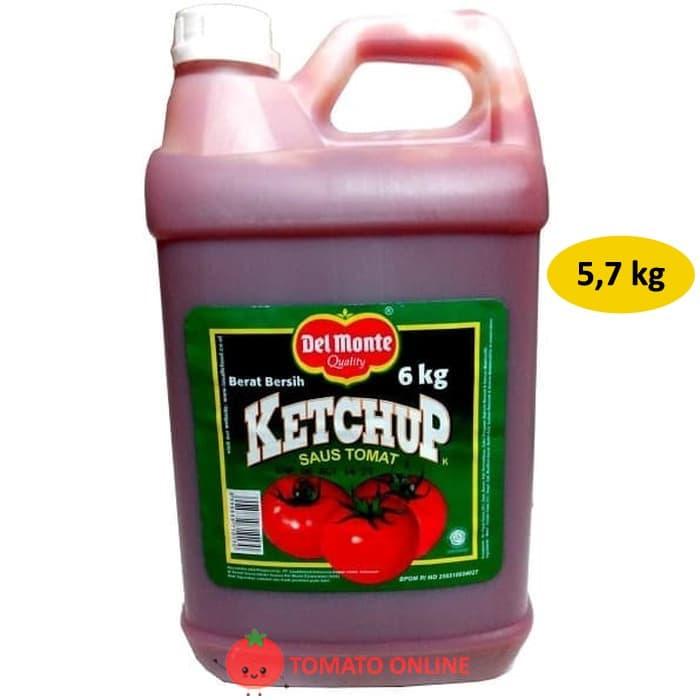 Jual Saus Tomat Del Monte Jerigen Dirigen Galon 5 5 5 5 Kg 5 5kg 5 5kg Jakarta Barat Tomato Online Tokopedia