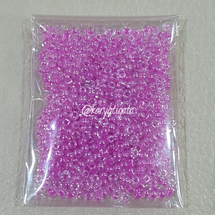 Gambar Mote Manik Payet Pasir Batch 2 (10 gram) - Ungu AB dari karyatiga undefined Tokopedia