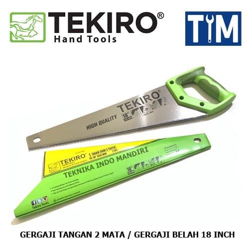 Gambar (TEKIRO) Gergaji Kayu 2 Mata 18" dari Teknika Indo Mandiri undefined Tokopedia