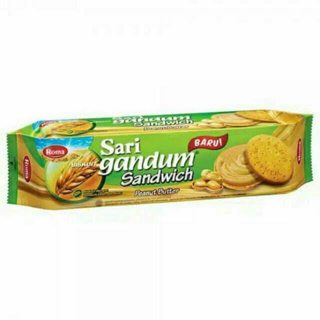 Gambar BISKUIT ROMA SARI GANDUM PEANUT BUTTER 115 GRAM dari Dendeng Balado Ny Tju undefined Tokopedia