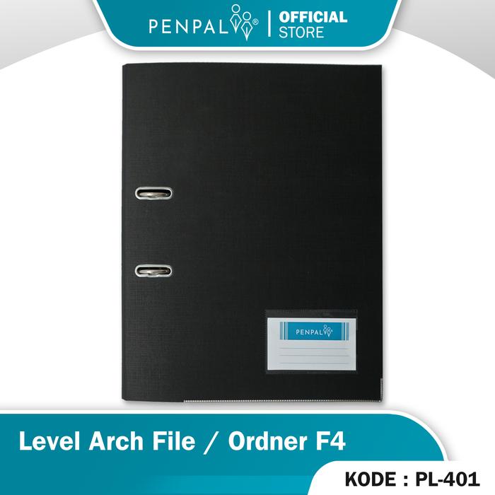 Gambar Penpal Lever Arch File / Ordner Folio PL-401 - Hitam dari Penpal Stationery undefined Tokopedia