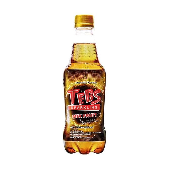 Gambar Tebs Sparkling Mix Fruit Soda Botol 500ml 1 Karton isi 24 Pcs dari Toko Titi Ciplak undefined Tokopedia