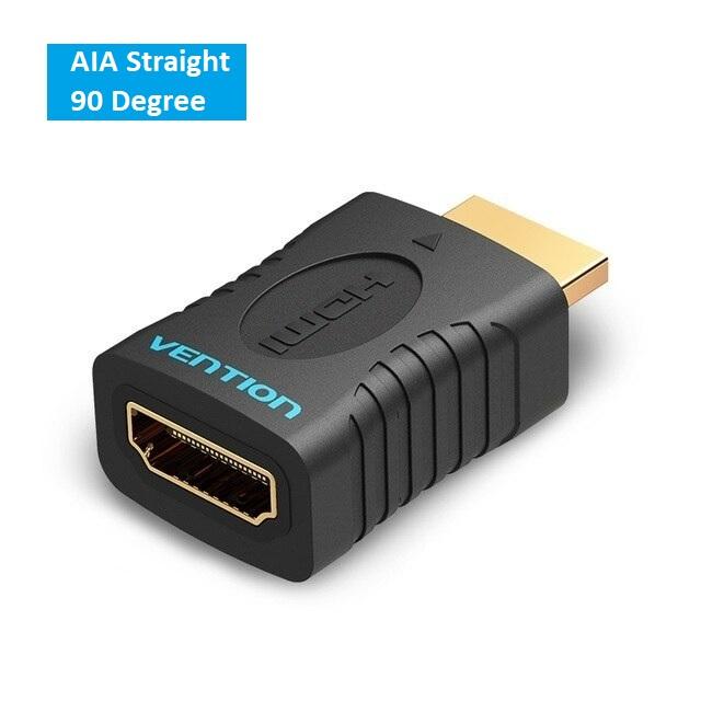 Gambar Vention H380HDFA Adapter HDMI Male to HDMI Female 90 Degree - AIA Straight dari XLink Jakarta undefined Tokopedia